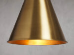 GV Brass Cone Pendant