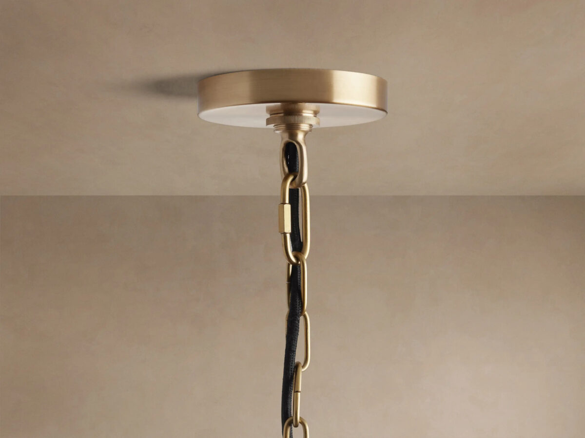 GV Brass Dome Pendant in Bronze 24 Inch - Image 12