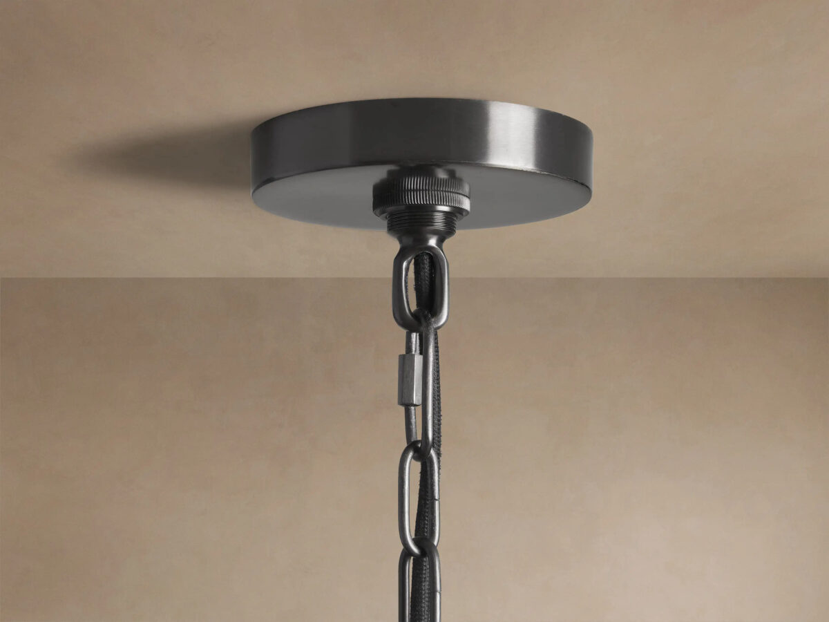 GV Bronze Dome Pendant 36 Inch Hardwired Light - Image 4