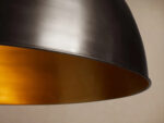 GV Bronze Dome Pendant 36 Inch Hardwired Light - Image 3