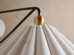 GV Haylen Brass Linen Sconce - Image 3
