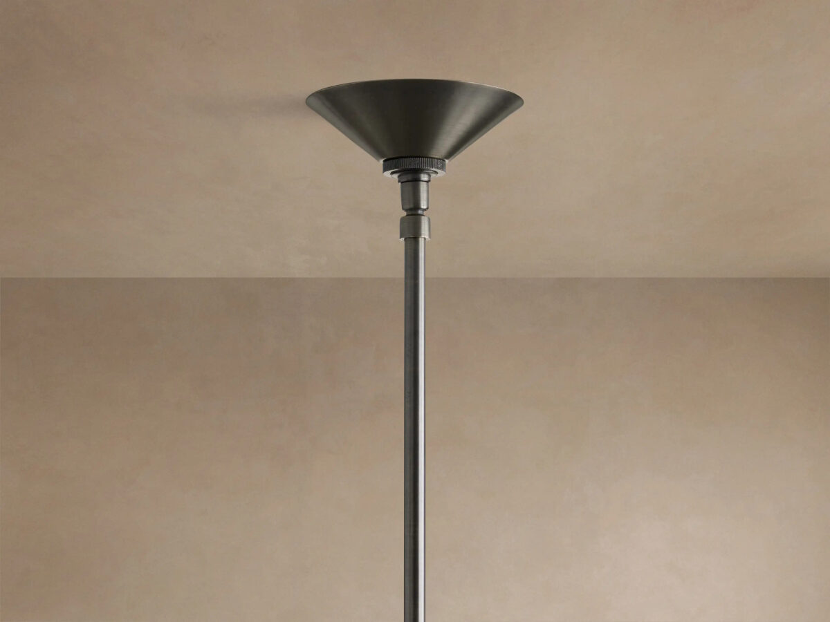 GV Brass Chandelier 2 Light Linear Fixture - Image 4