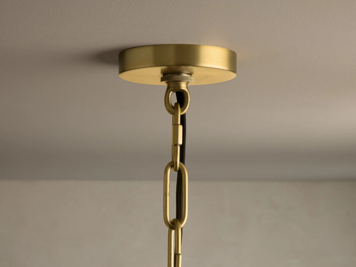 GV Glam Glass Light Round Chandelier - Image 5