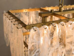 GV Verna Glass Linear Light Chandelier - Image 4