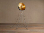 GV Retro Brass Lamp Tripod Floor Lamp in Bronze - Image 2
