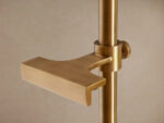 GV Jaxtyn Brass Floor Lamp with Art Display - Image 3