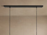 GV Lena 47 Inch Wood Linear Chandelier with Mirrored Glass - Image 4