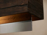 GV Lena Wood Linear Light 72 Inch Chandelier - Image 3