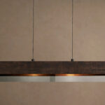 GV Lena Wood Linear Light 72 Inch Chandelier