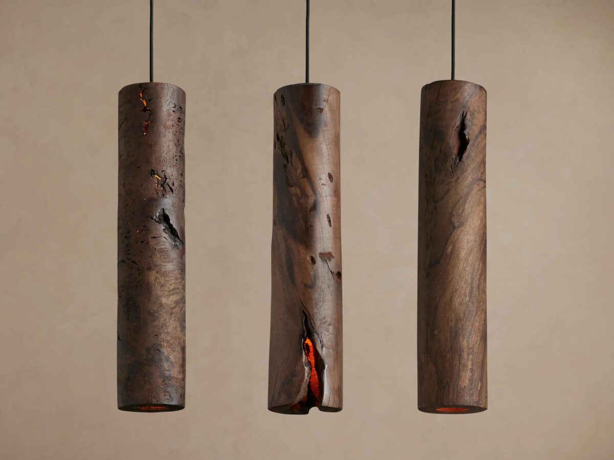 GV Dedalo Wood Pendant Light - Image 4