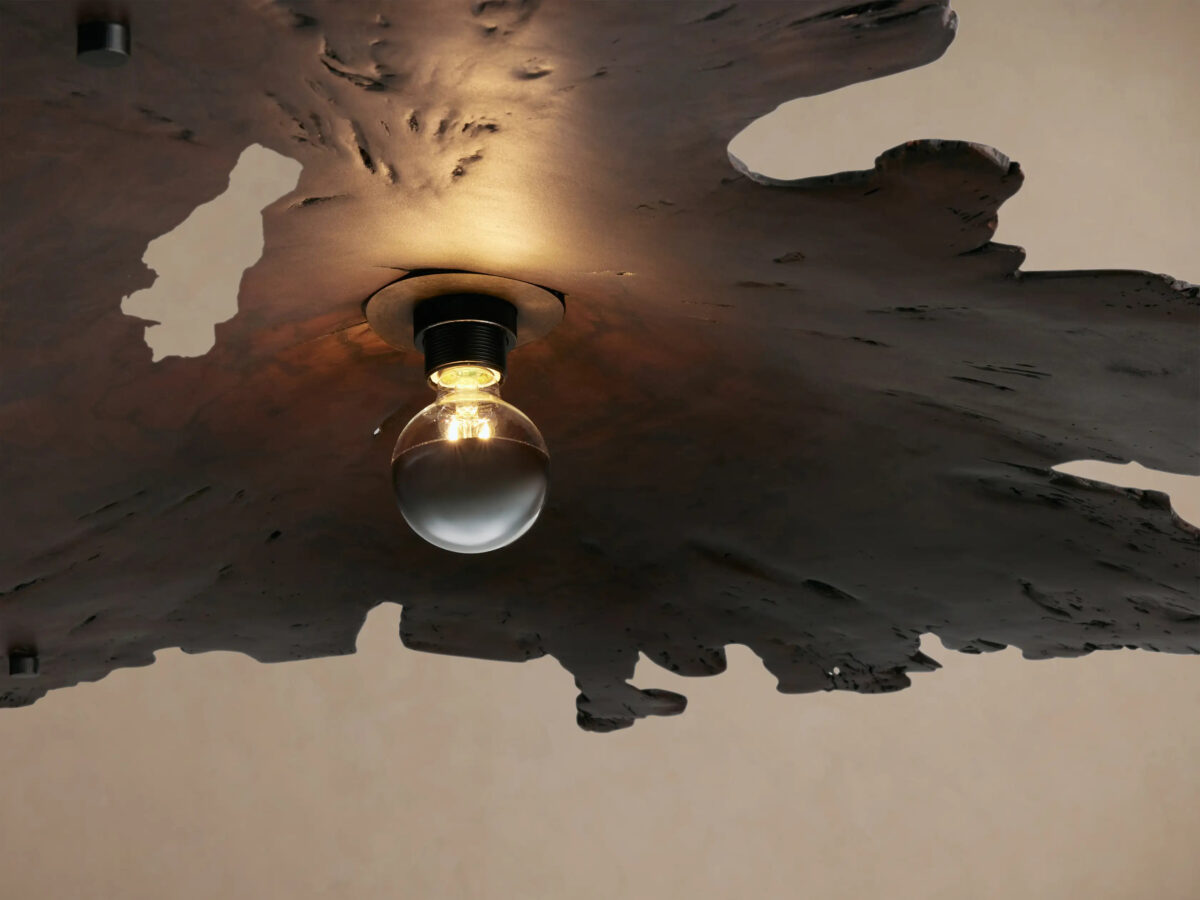 GV Wood Chandelier Arruga Dome Pendant Light - Image 7