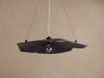 GV Wood Chandelier Arruga Dome Pendant Light - Image 2