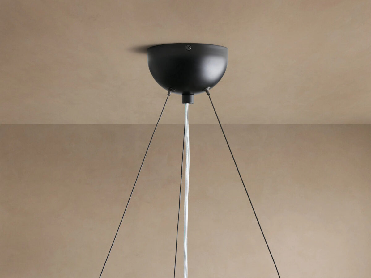 GV Wood Chandelier Arruga Dome Pendant Light - Image 12