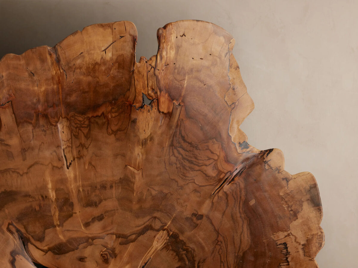 GV Organic Wood Sconce with Natural Milpa Wood Dome - Image 6
