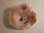 GV Organic Wood Sconce with Natural Milpa Wood Dome - Image 5