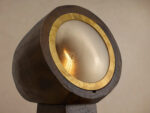 GV Agustin Rustic Wood Lamp with Opaque Glass - Image 3
