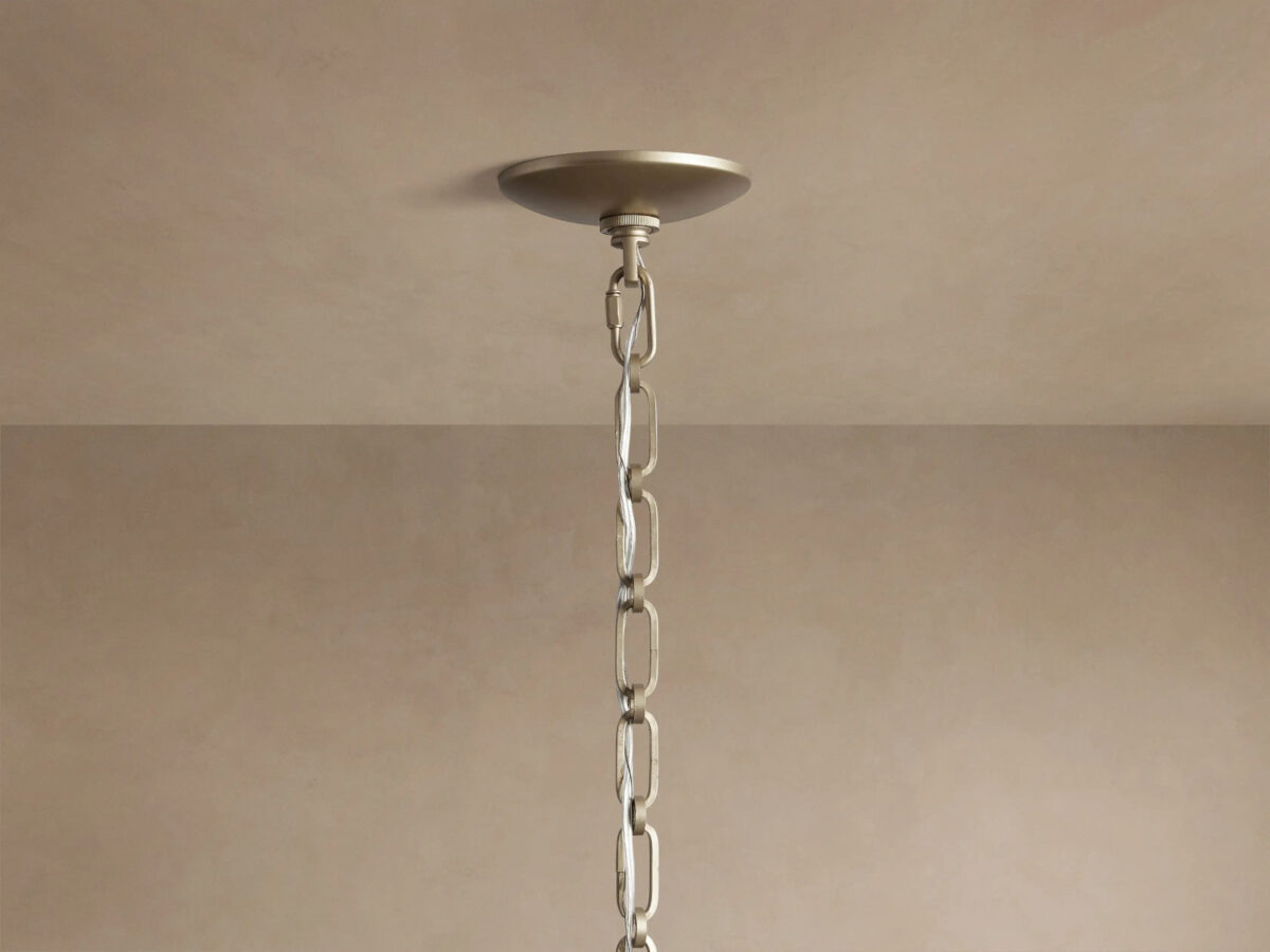 GV Margolis Glass Brass Pendant Light - Image 4