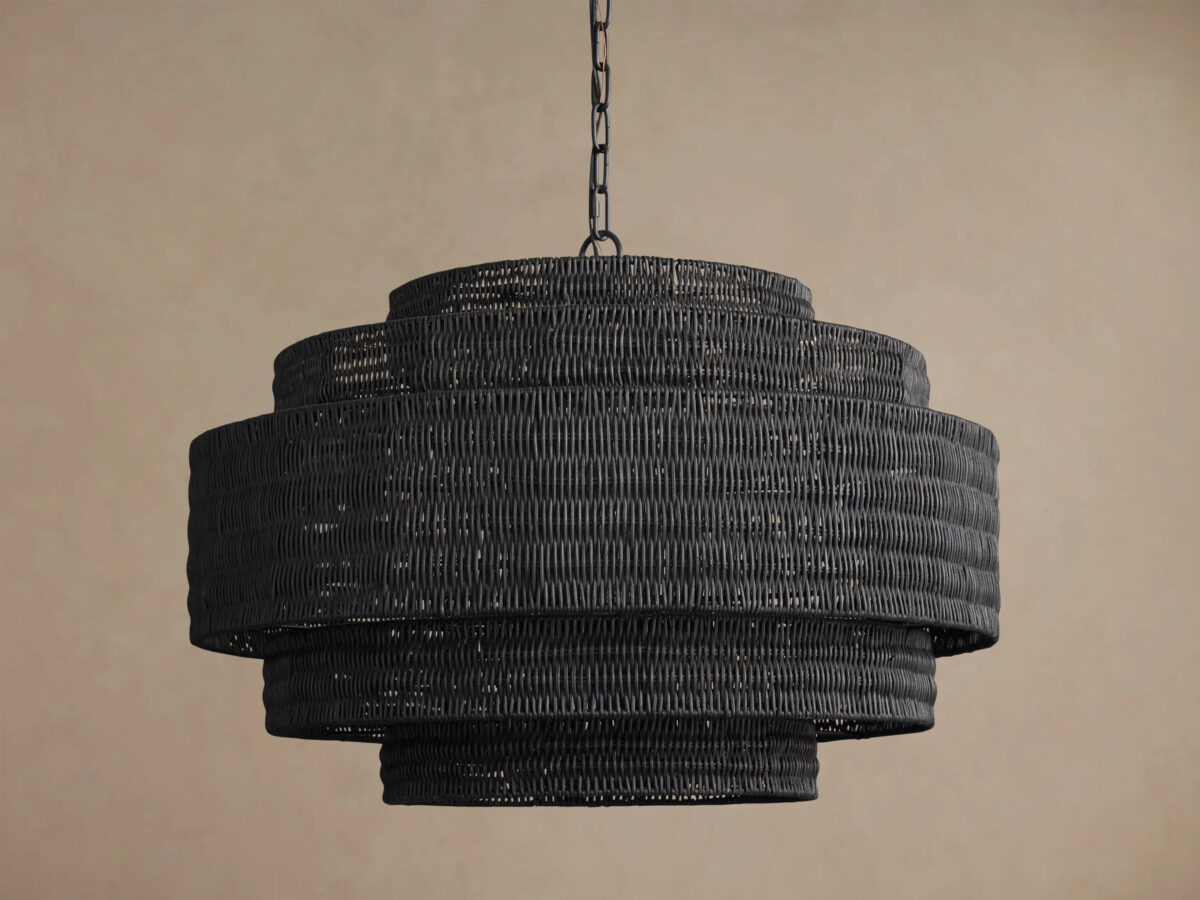 GV Paloma Rattan Chandelier Natural 28 Inch - Image 10