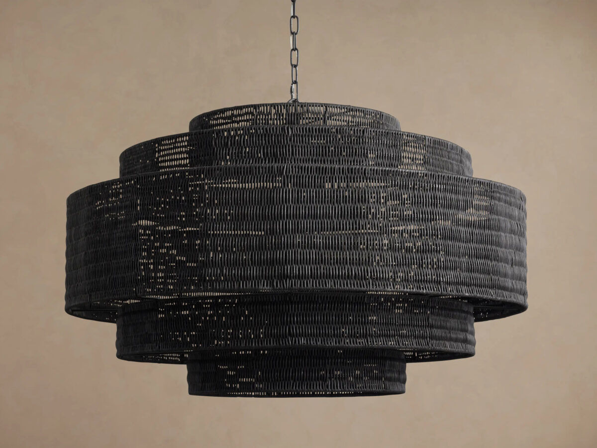 GV Paloma Rattan Chandelier Natural 28 Inch - Image 14