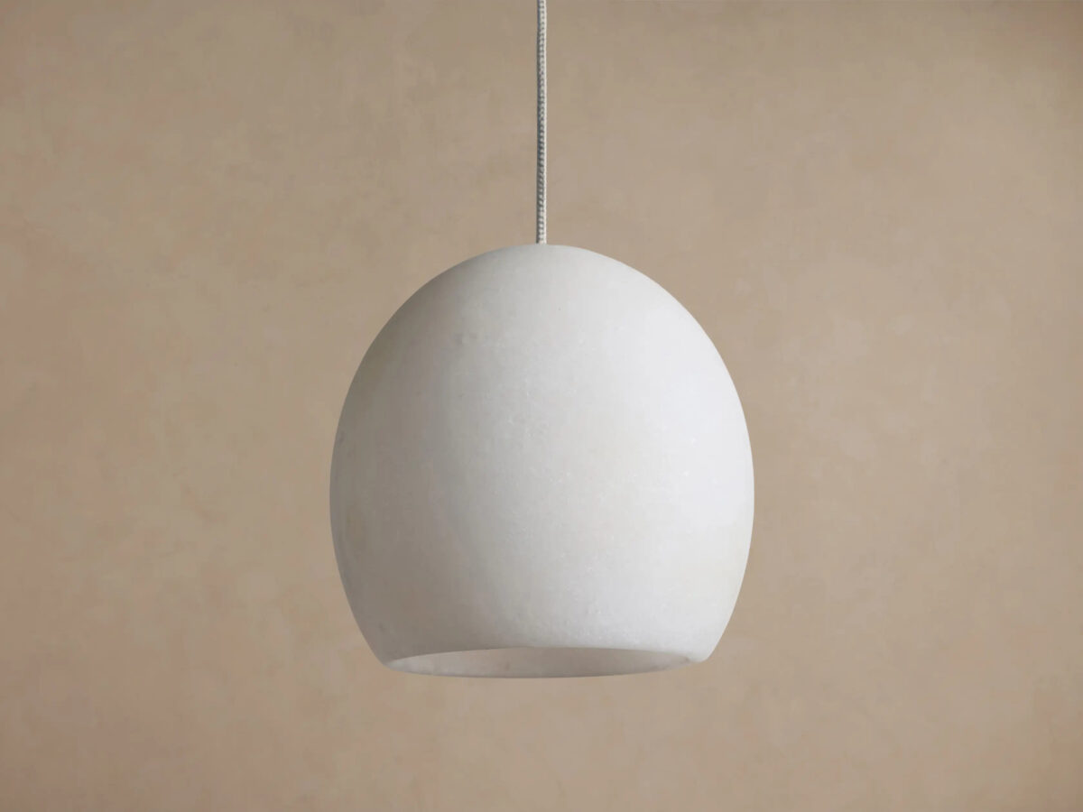 GV Alabaster Pendant with Adjustable Cable - Image 2