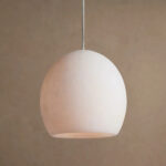 GV Alabaster Pendant with Adjustable Cable