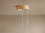 GV Alabaster Chandelier Round Adjustable Cable Light - Image 5