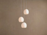 GV Alabaster Chandelier Round Adjustable Cable Light