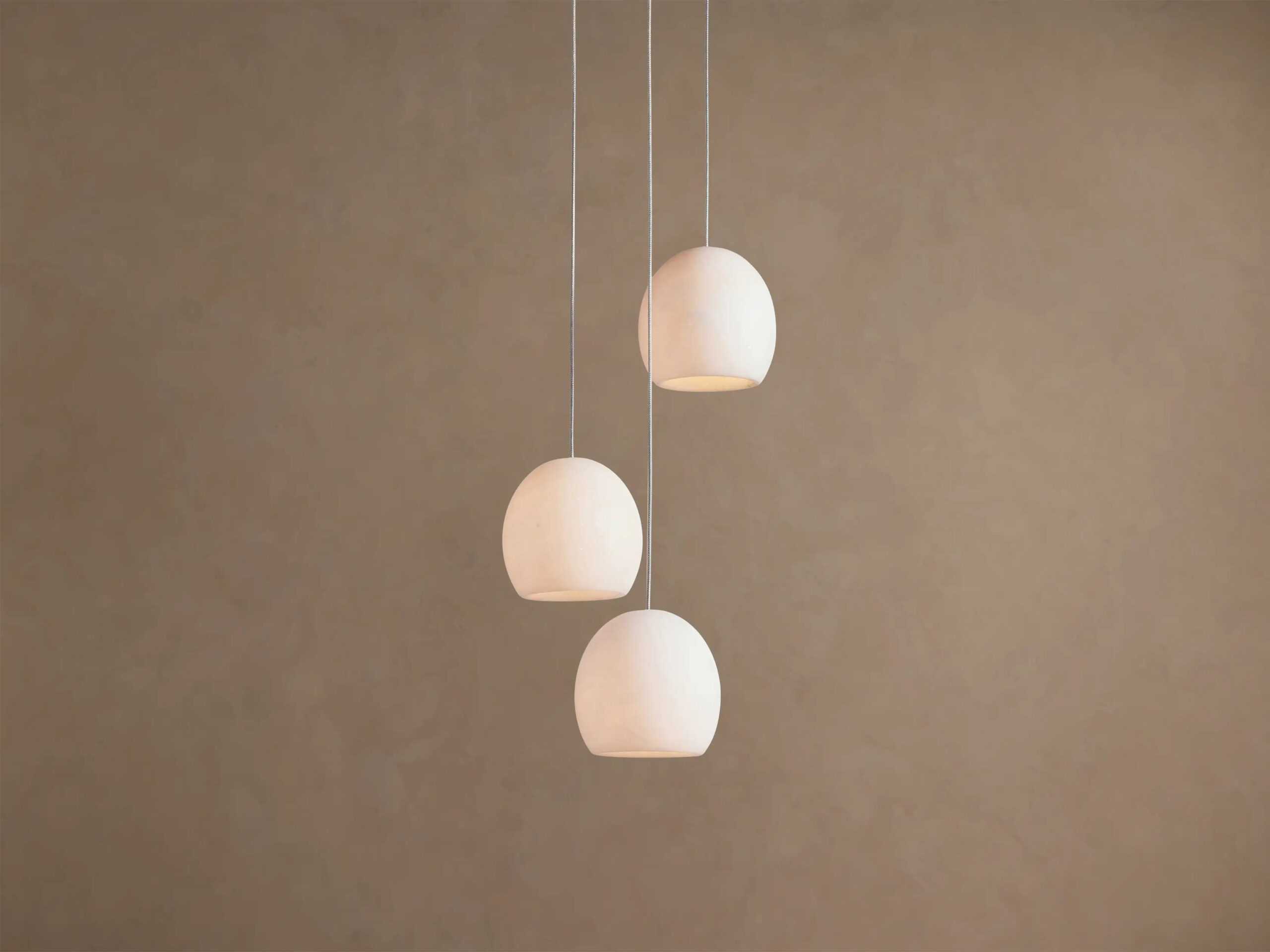 66594H225KT_BU260114 GV Alabaster Chandelier Round Adjustable Cable Light - Image 1