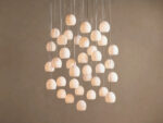GV Alabaster Chandelier Round Adjustable Cable Light - Image 16