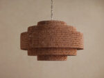GV Paloma Rattan Chandelier Natural 28 Inch - Image 6