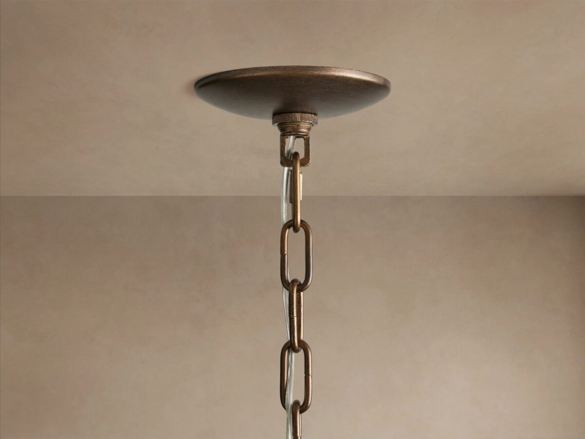 GV Paloma 52 Inch Rattan Chandelier - Image 4