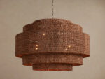 GV Paloma 52 Inch Rattan Chandelier