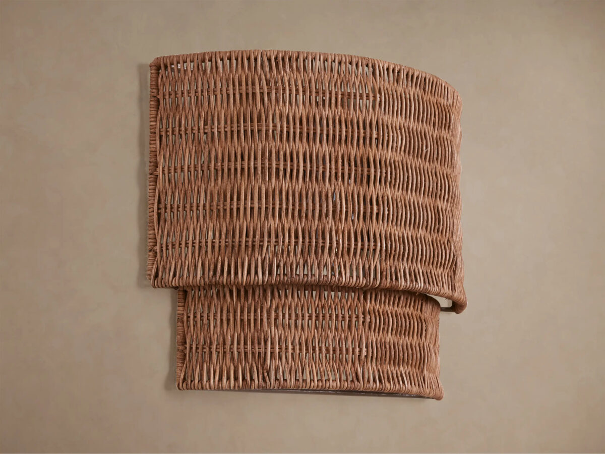 GV Paloma Rattan Wall Sconce - Image 2