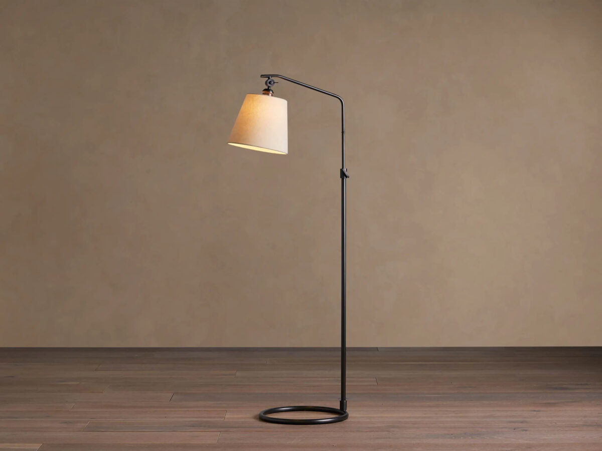 GV Bronze Task Lamp Kellen Adjustable Floor Lamp - Image 3