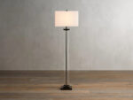 GV Dawson Crystal Floor Lamp in Bronze