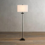 GV Dawson Crystal Floor Lamp in Bronze