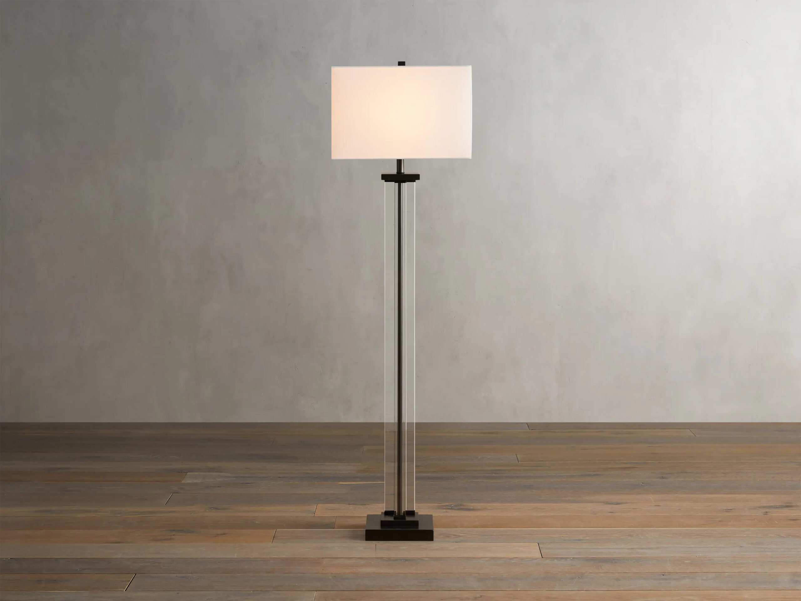 66594L195KT_BC231101 GV Dawson Crystal Floor Lamp in Bronze - Image 1