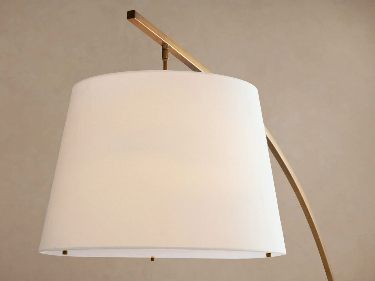 GV Iron Arc Floor Lamp with Marble Base - Image 15