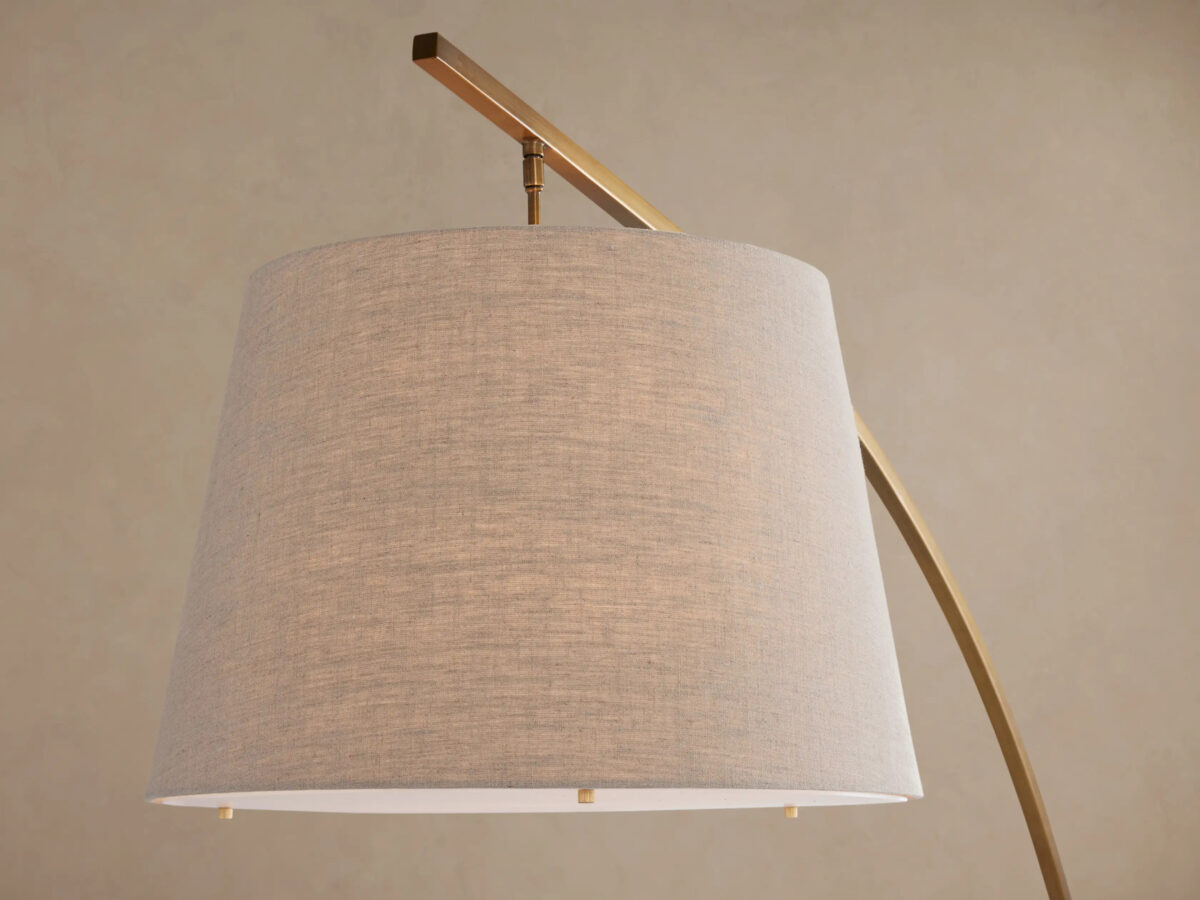 GV Iron Arc Floor Lamp with Marble Base - Image 21