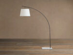 GV Iron Arc Floor Lamp with Marble Base - Image 2