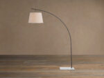 GV Iron Arc Floor Lamp with Marble Base - Image 7