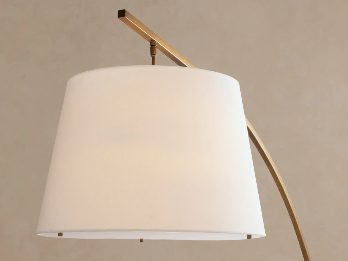 GV Iron Arc Floor Lamp with Marble Base - Image 18