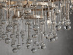 GV Aubrey Round Silver Crystal Chandelier 4 Tier - Image 3