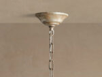 GV Iron Vine Chandelier with Crystal Drops - Image 3