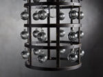 GV La Cage Iron Cage Pendant 8 Inch Bronze - Image 2
