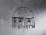 GV Aubrey 2 Tier Iron Cage Chandelier - Image 2