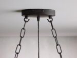 GV Iron Chandelier Aubrey Rectangular Glass Drop Light - Image 4