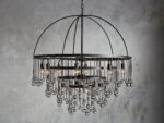 GV Iron Chandelier Aubrey Round 4 Tier Bronze