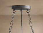 GV Iron Chandelier Aubrey Rectangular Glass Drop Light - Image 10