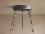 GV La Cage Oval Iron Cage Chandelier in Bronze - Image 4